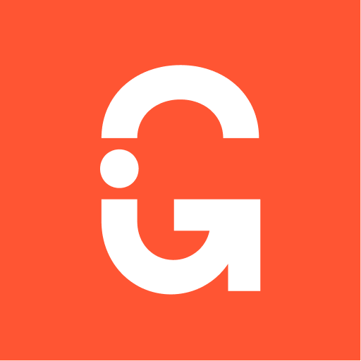 Get Your Guide logo which is an orange background with a white G